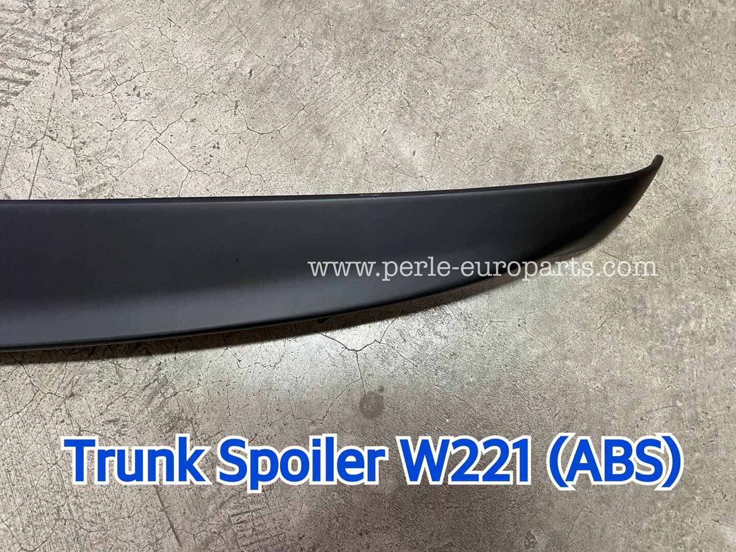 Trunk Spoiler Benz W221